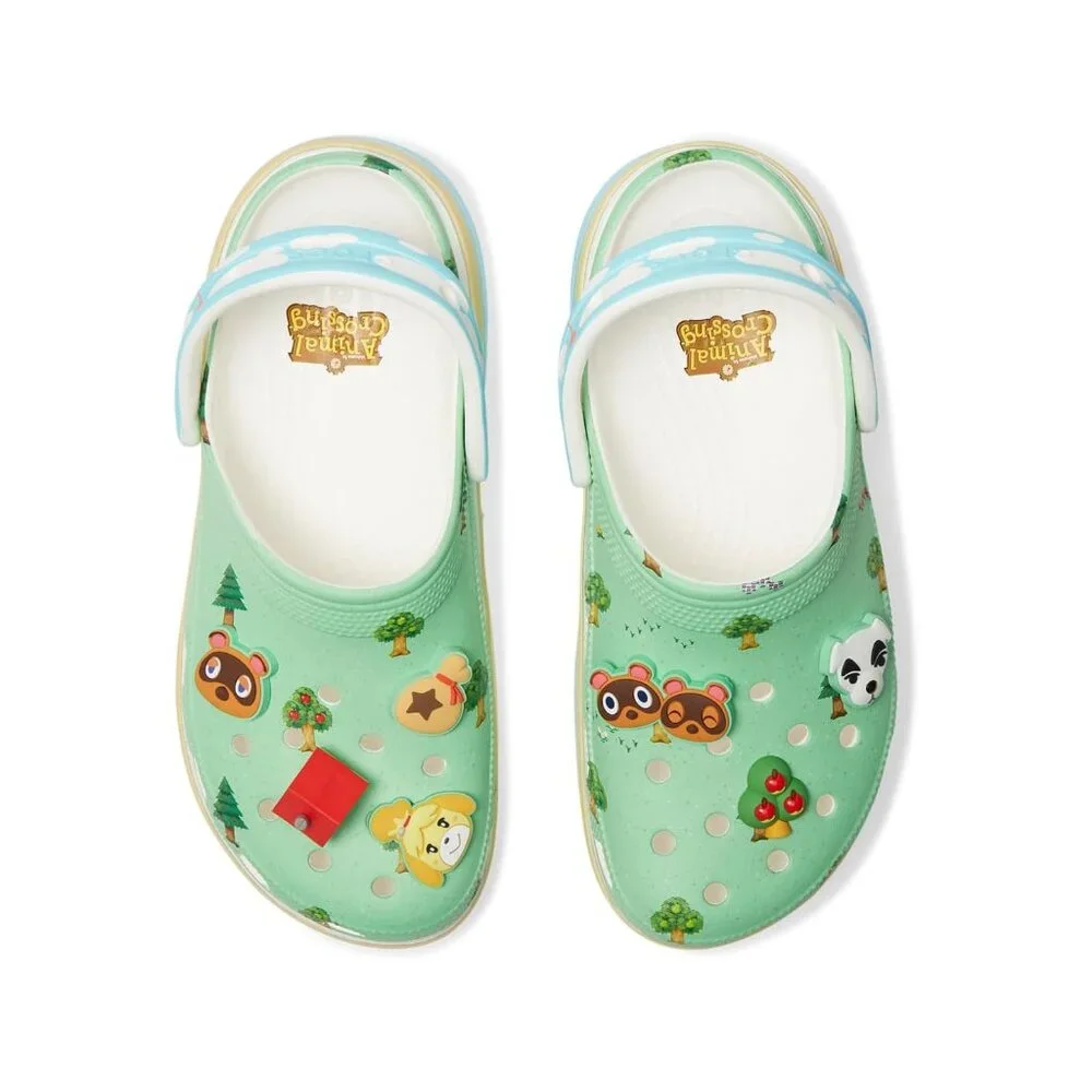 CROCS NINTENDO ANIMAL CROSSING PLATFORM - Picture 1 of 4